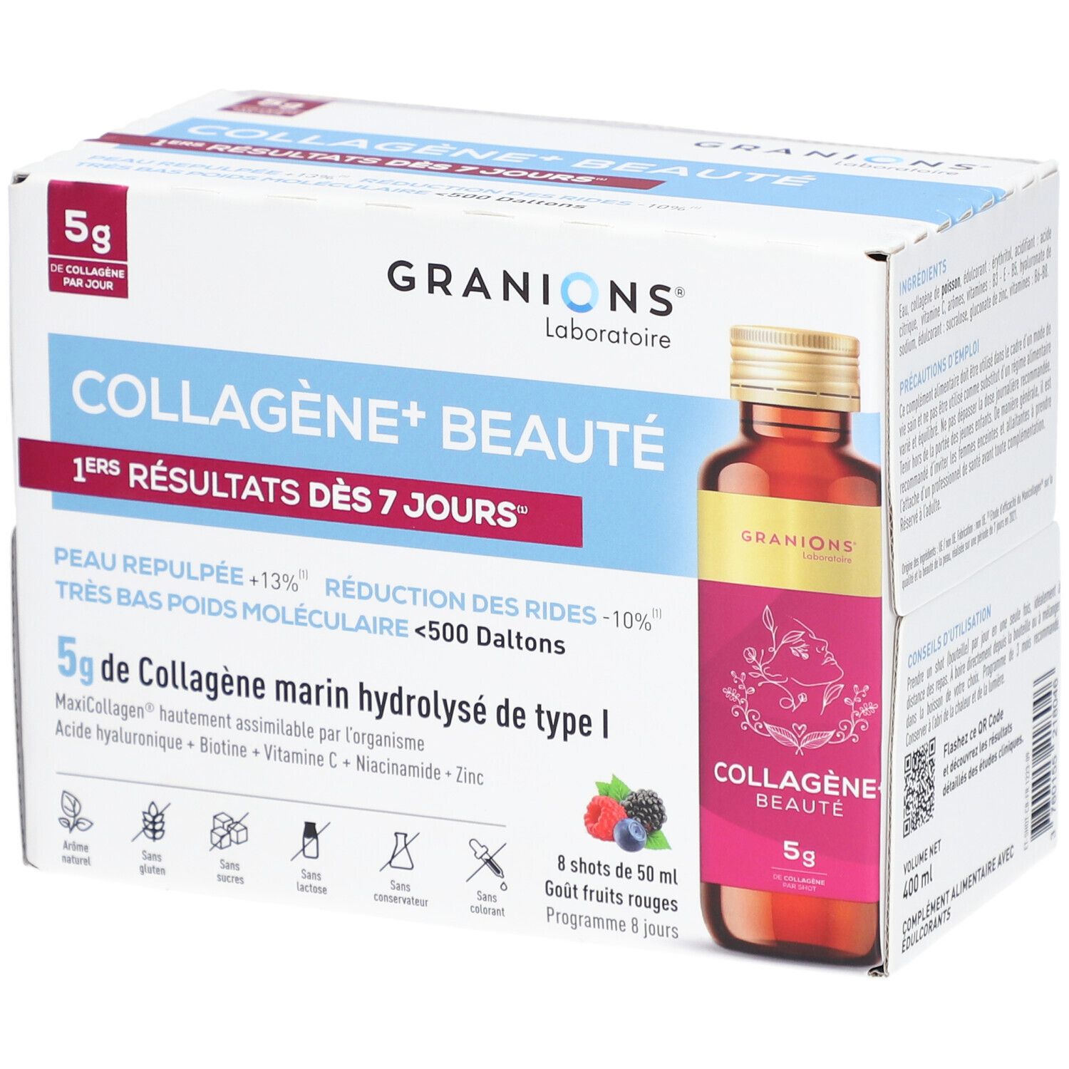 Joom Parasanteonline Granions Collagène+ Beauté - 8 Shots De 50Ml - Image 4