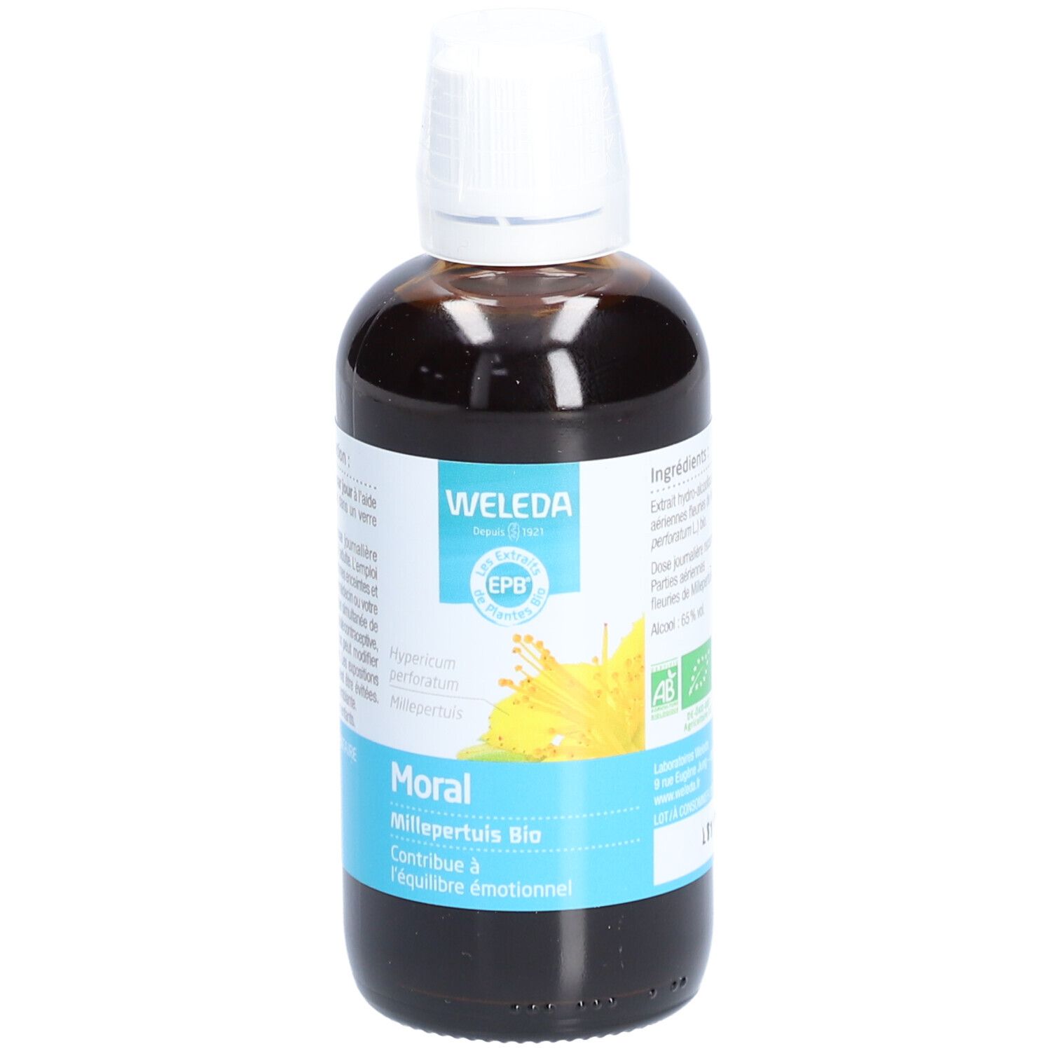Weleda Extrait De Millepertuis Bio Solution Orale 100 Ml