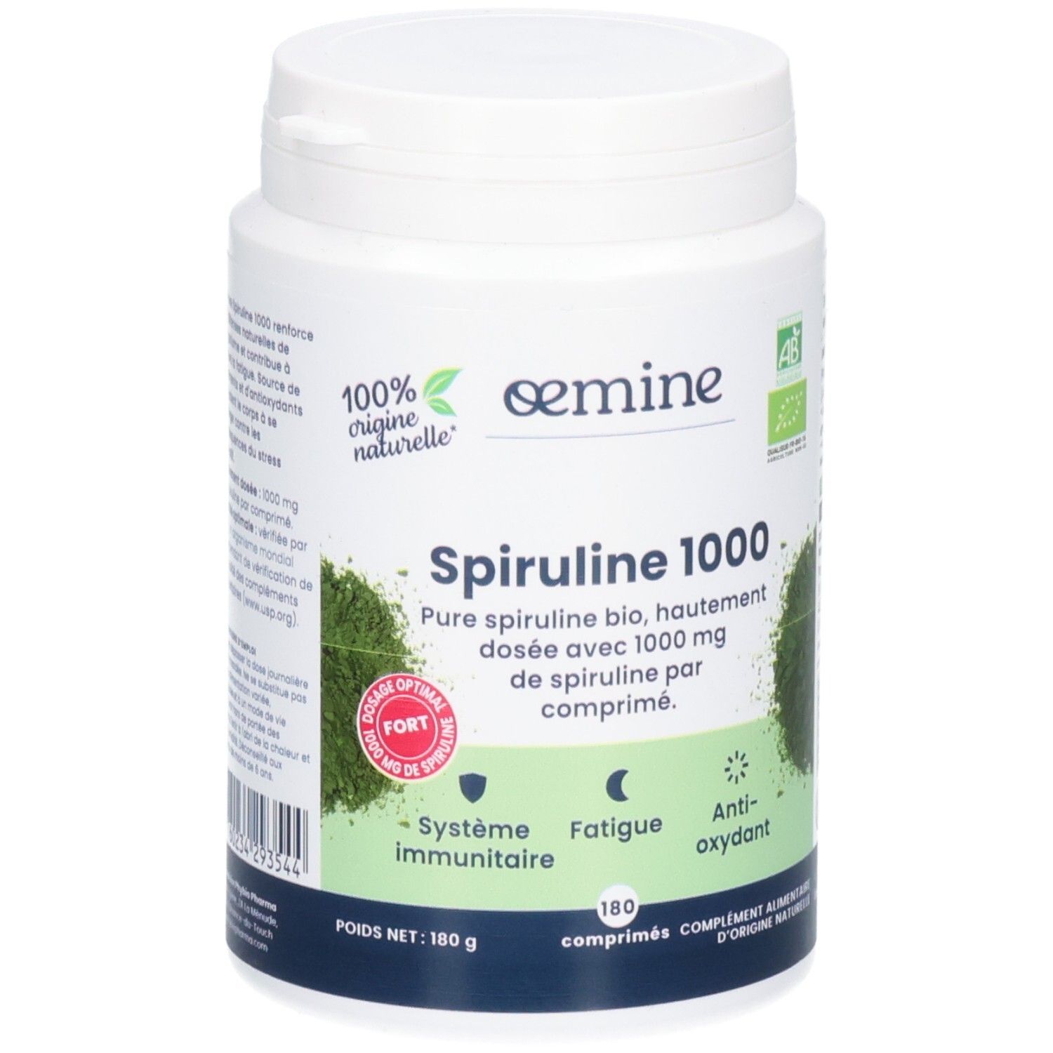 Oemine Spiruline 1000 Comprimé(S) 60 Pc(S) Enfants