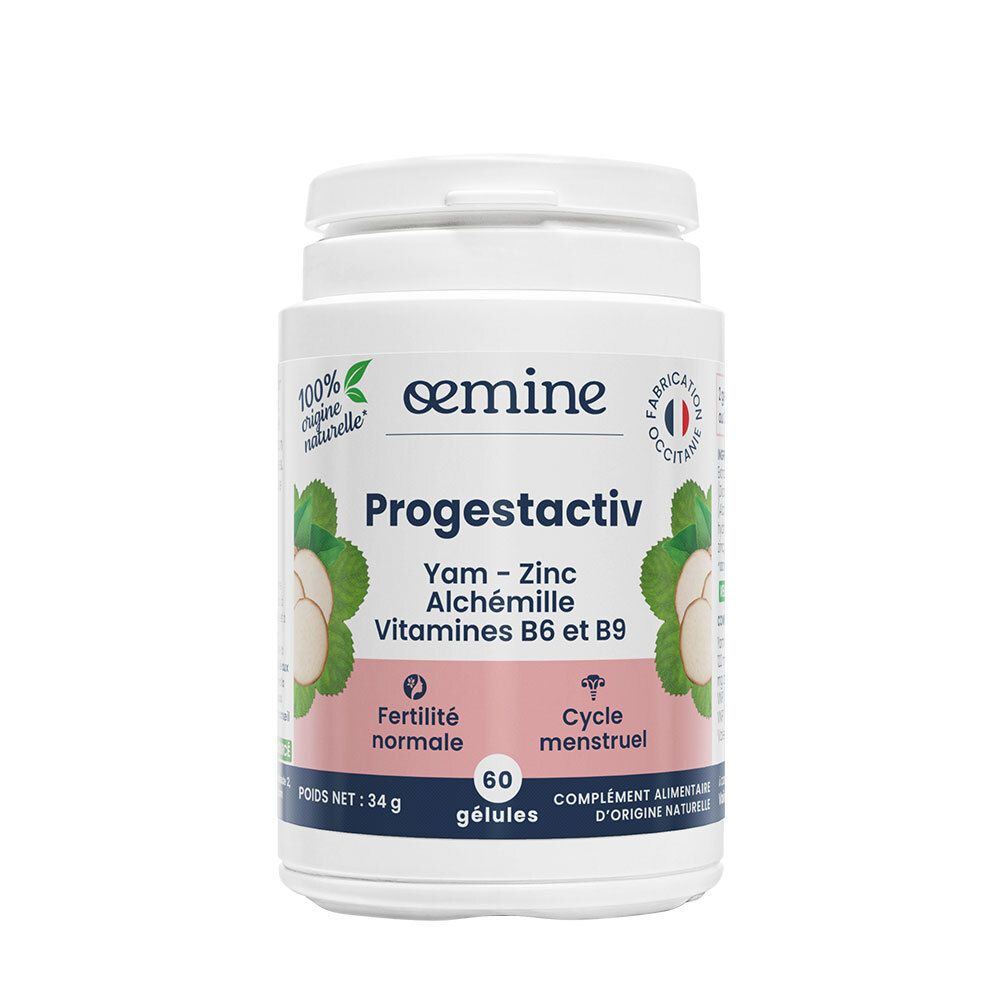 Oemine Progestactiv Bio 60 Gélules - Image 2