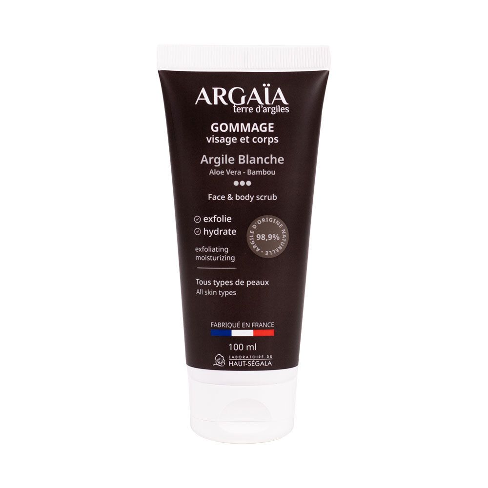 LABORATOIRE DU HAUT-SEGALA Argaïa Gommage Argile Blanche 100 ml Crème