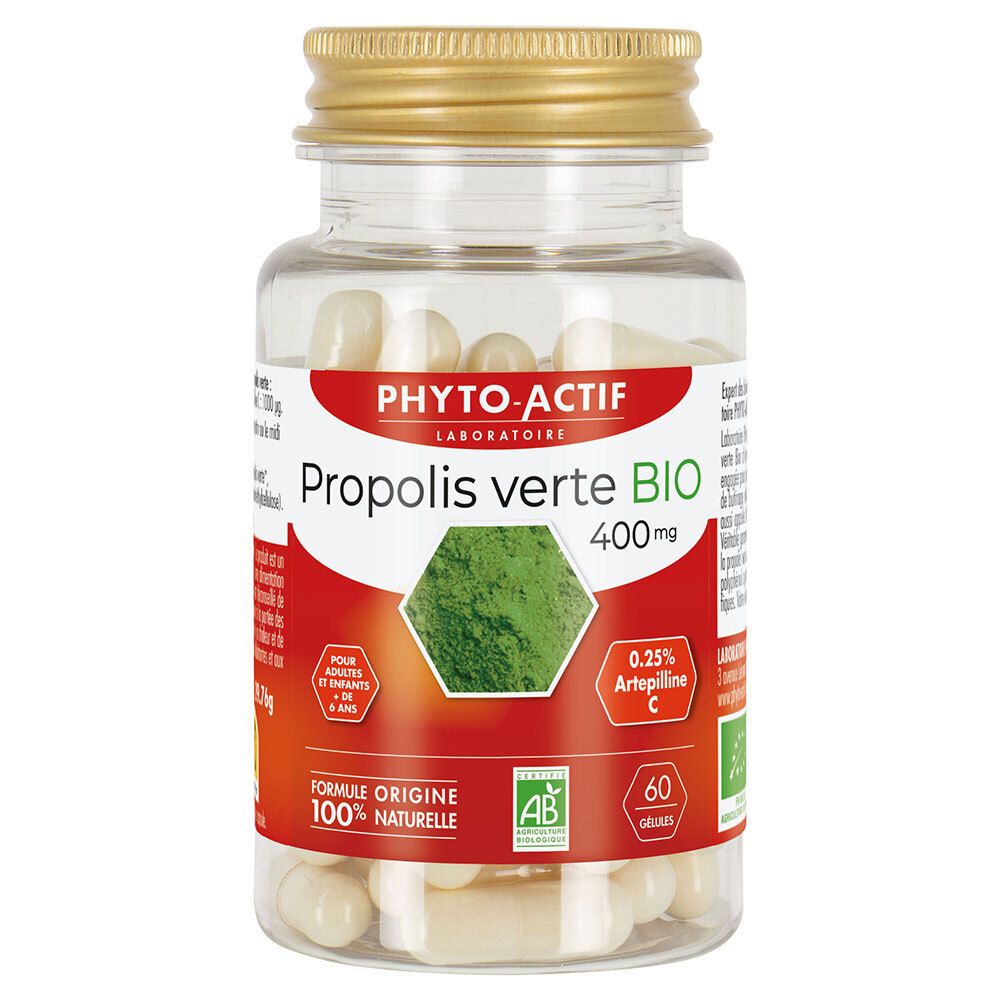 PHYTO-ACTIF Propolis Verte Bio 60 pc(s) Capsule(S)