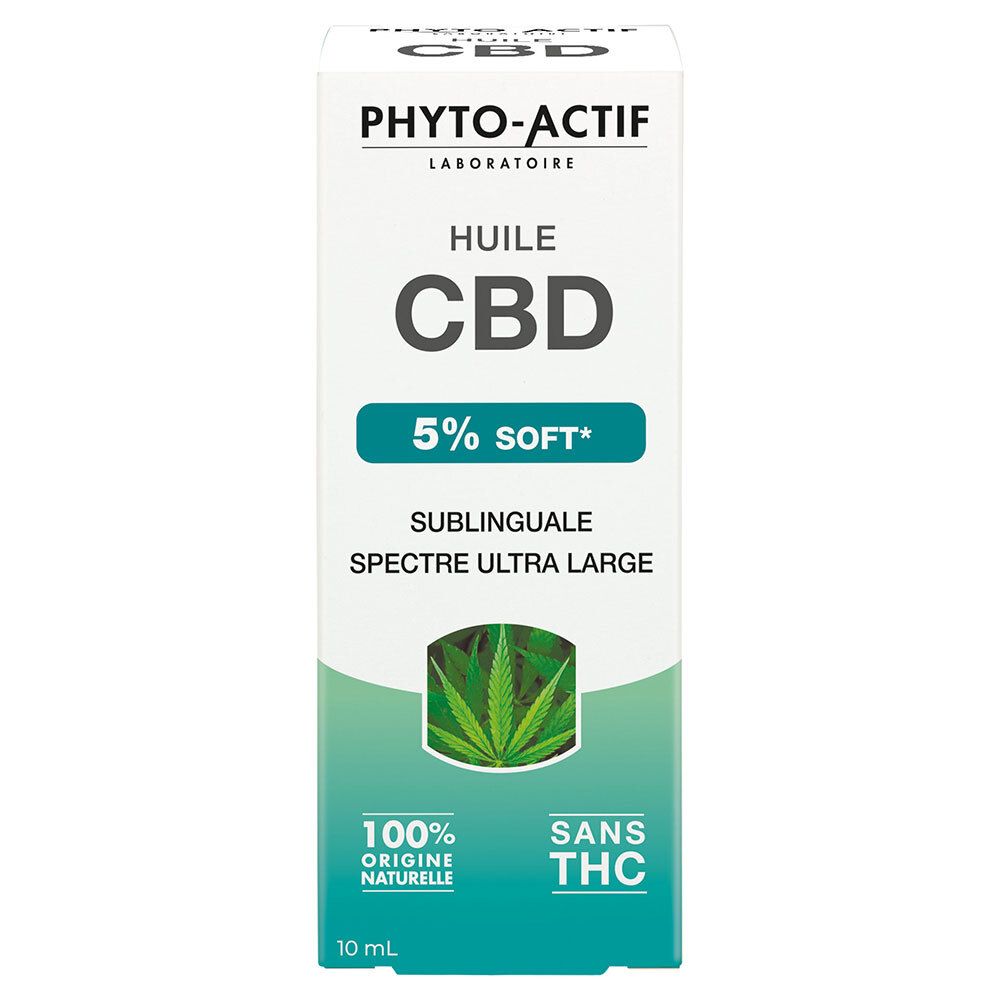 PHYTO-ACTIF Huile CBD 5% 10 ml Huile