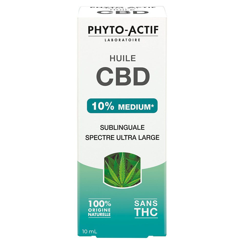 PHYTO-ACTIF Huile CBD 10% 10 ml Huile