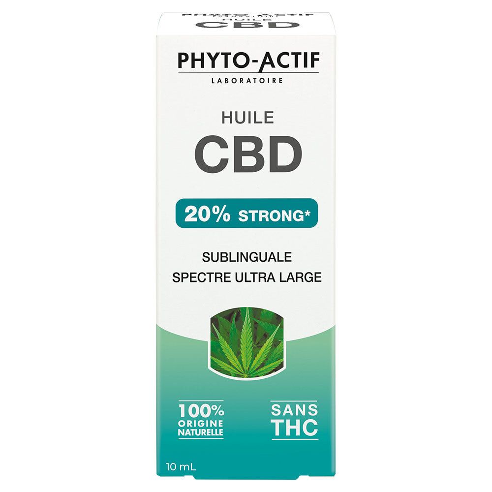 PHYTO-ACTIF Huile CBD 20% 10 ml Huile
