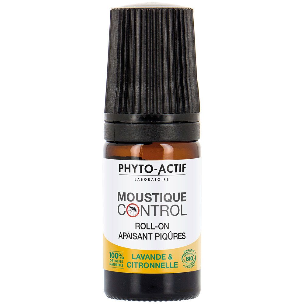 PHYTO-ACTIF Moustique Control Roll-On Apaisant Piqûres 5 ml Rouleau