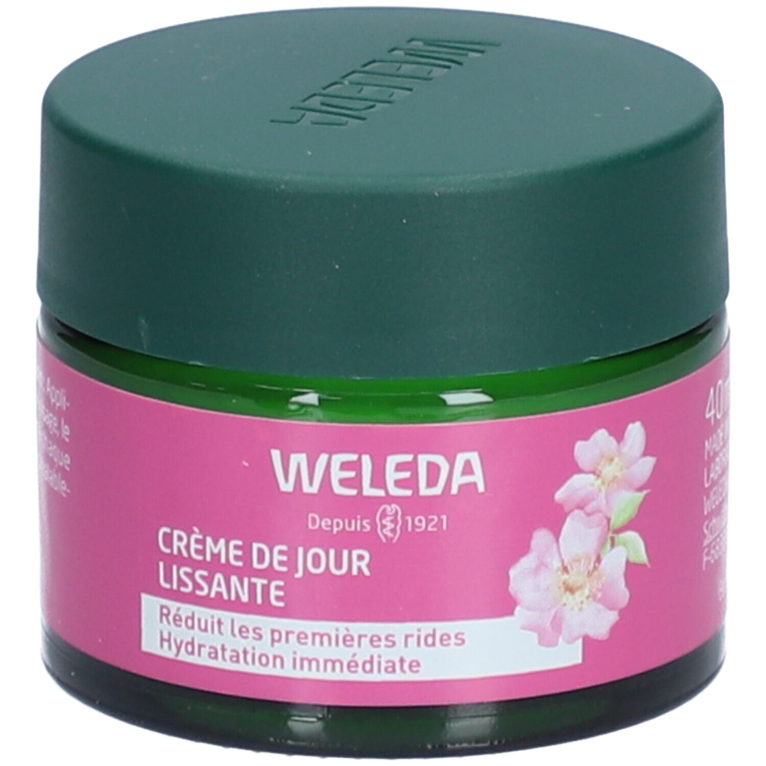 Weleda Crème de Jour Lissante Rose Sauvage & Thé Blanc 40 ml Crème