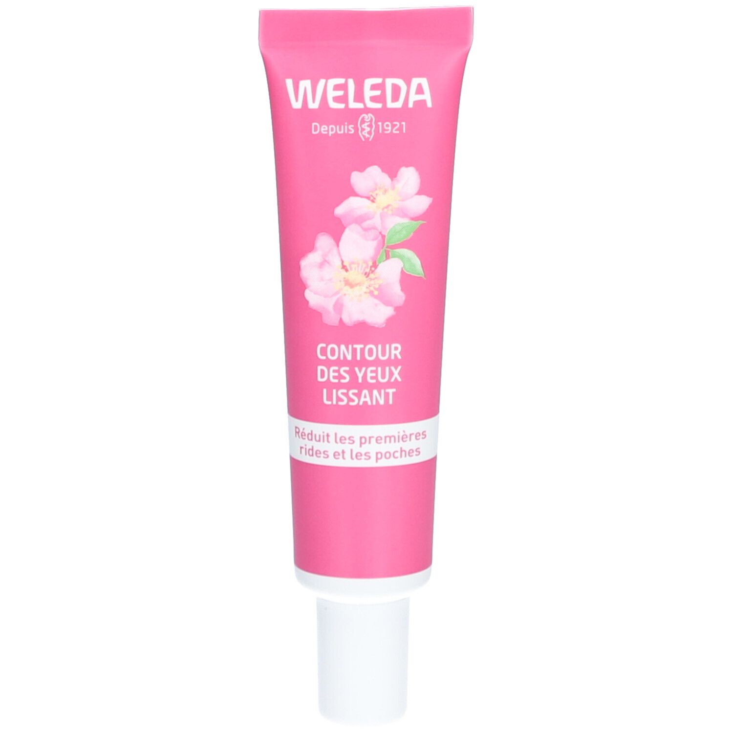 Weleda Soin Contour des Yeux Lissant Rose Sauvage & Thé Blanc 12 ml Crème Ophtalmique