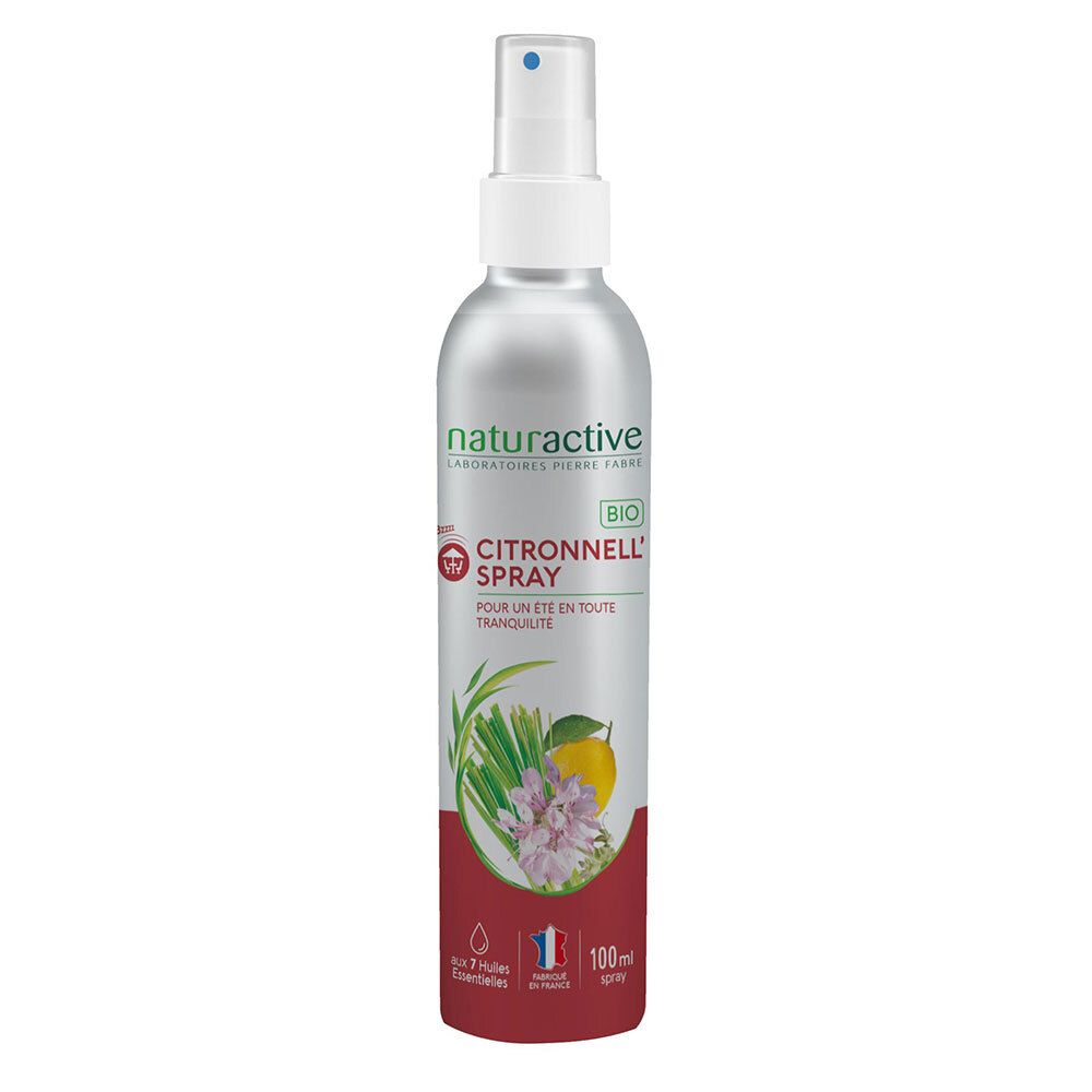 Naturactive - Citronnell' Spray Bio 7 Huiles Essentielles 100 ml
