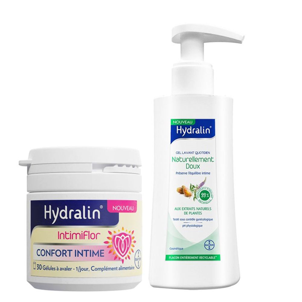 Hydralin Intimiflor + Naturellement Doux Emballage(S) Combi 1 pc(s)