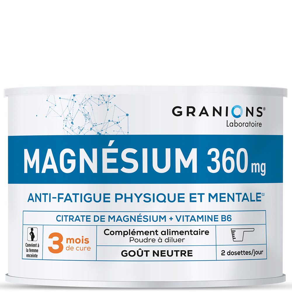 Granions Magnésium 360 Mg Poudre Pour La Préparation D'une Solution Enfants