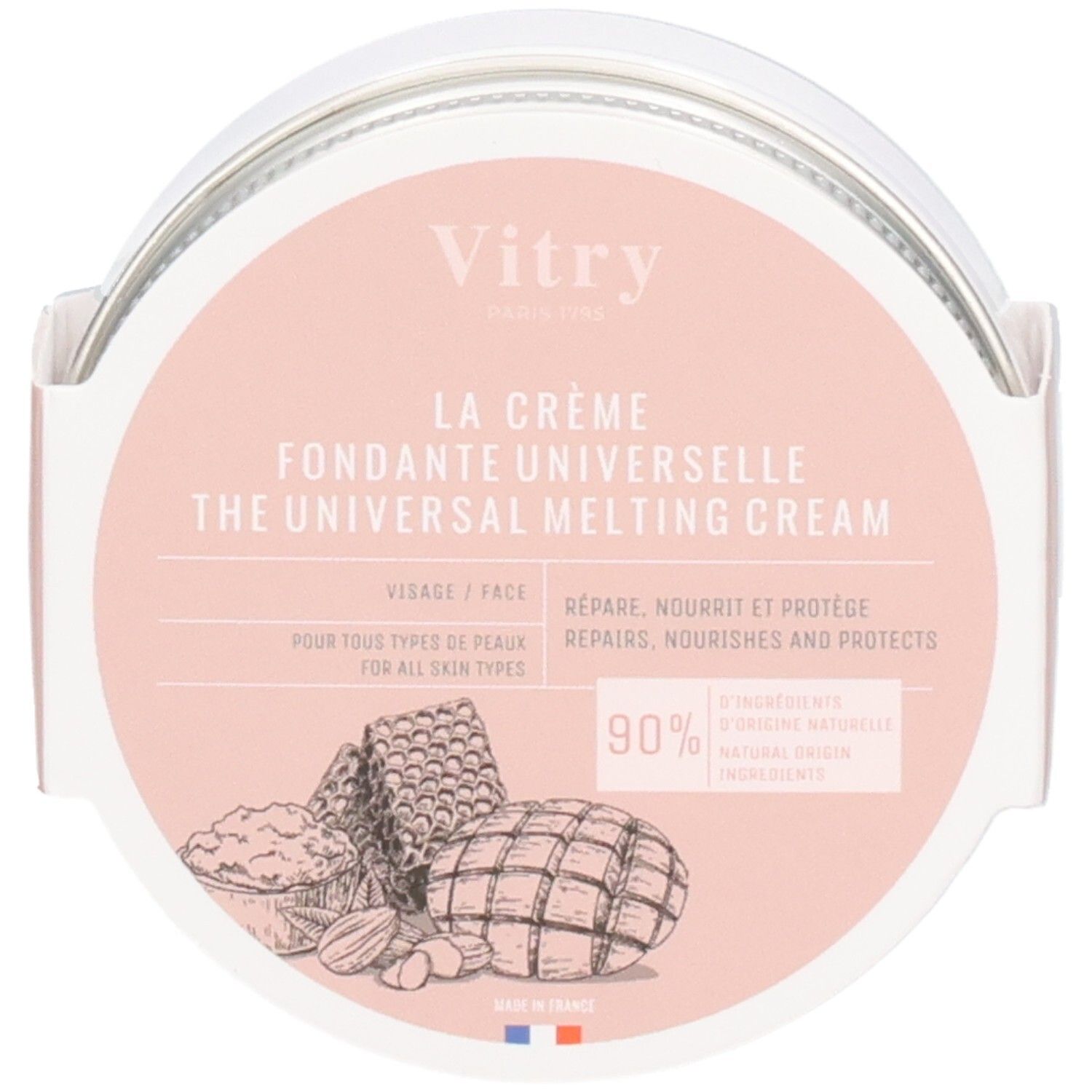 Vitry La Crème Fondante Universelle 50 ml Crème Pour La Peau