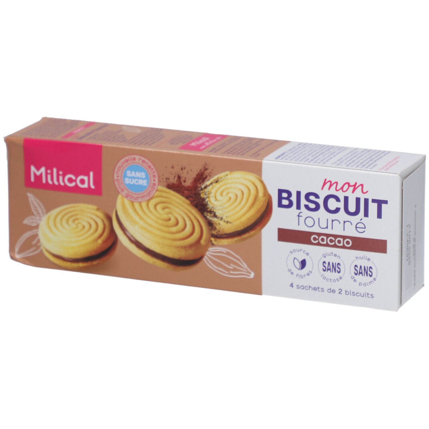 Milical Mon Biscuit Fourré Goût : Chocolat 1 pc(s) Aliment