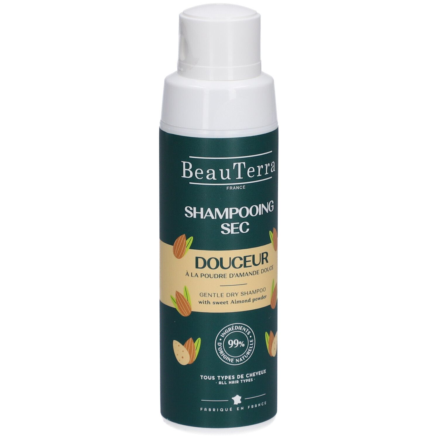 Beauterra Shampooing Sec Doux Pour Tous Types De Cheveux 50 G - Image 1