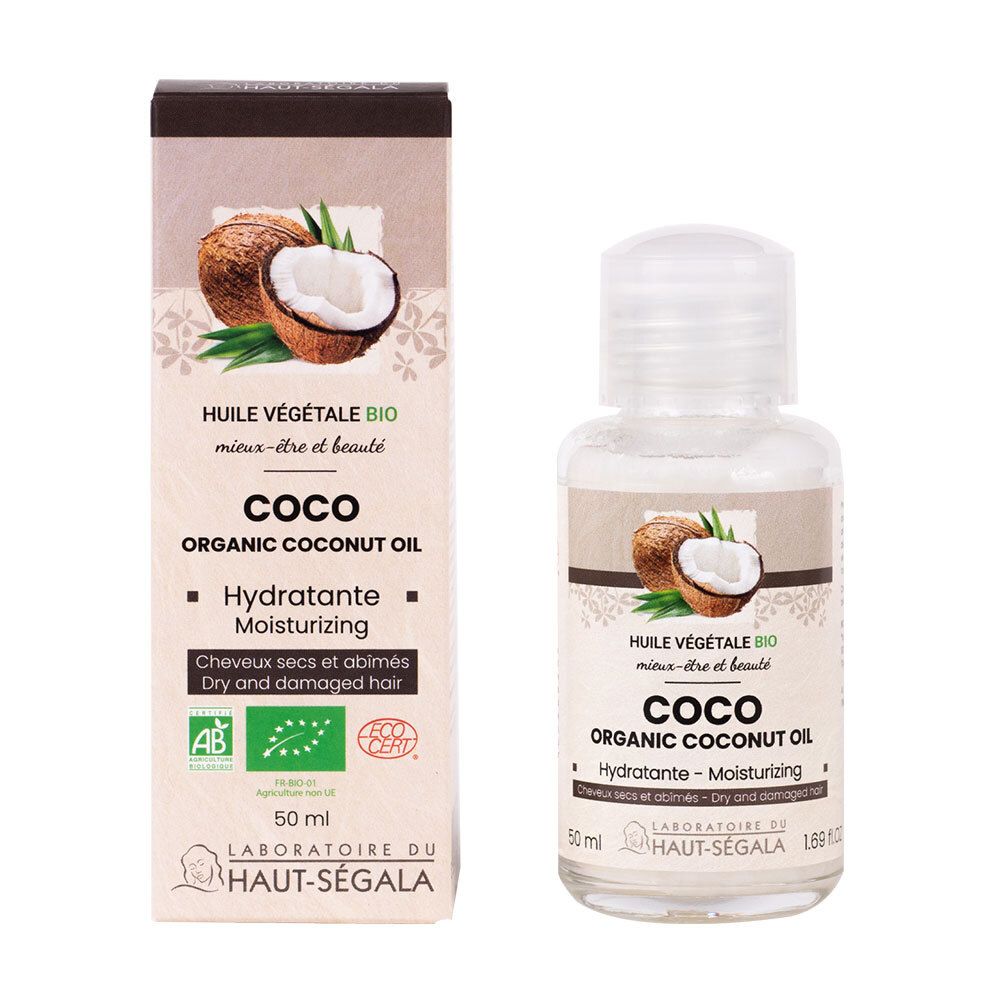 Laboratoire Du Haut Segala Laboratoire Du Haut-Ségala Huile De Coco Bio 50 Ml