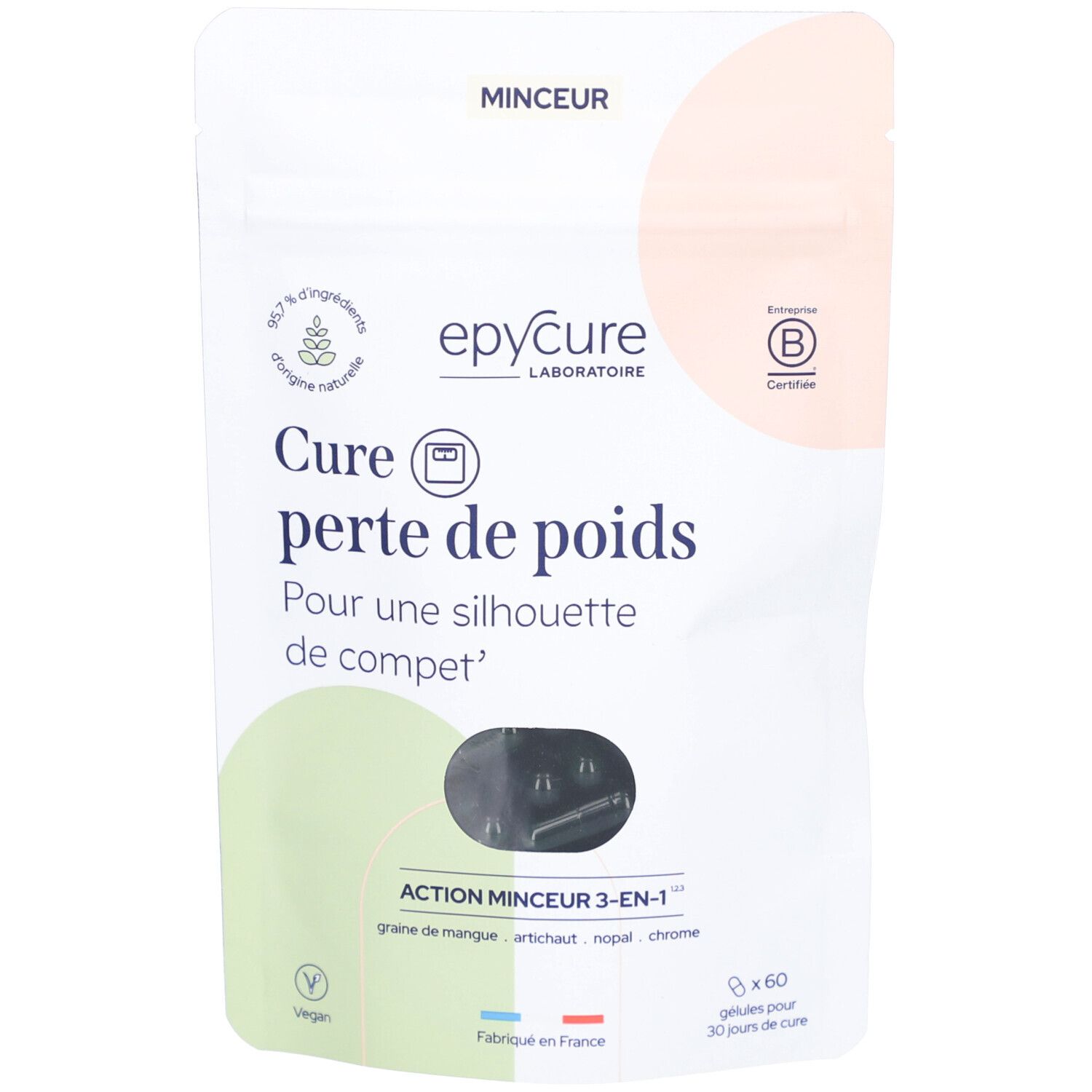 Epycure Weight Loss Cure Capsules 60 pc(s) Capsule(S)