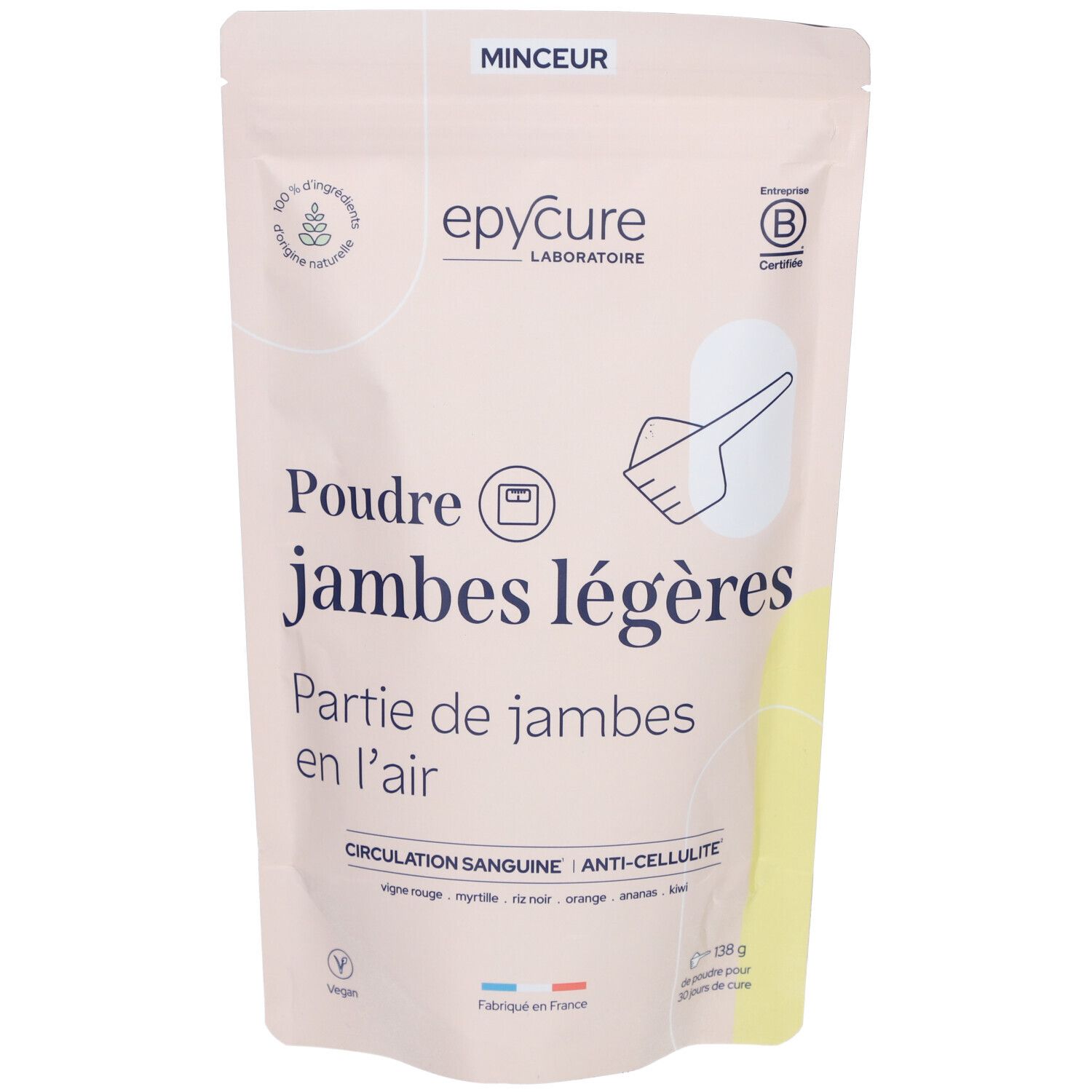 Epycure Poudre Jambes Légères 138 g