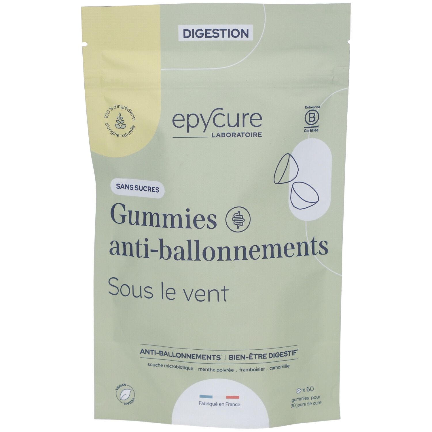 EPYCURE Gummies Anti-Ballonnements 60 pc(s)