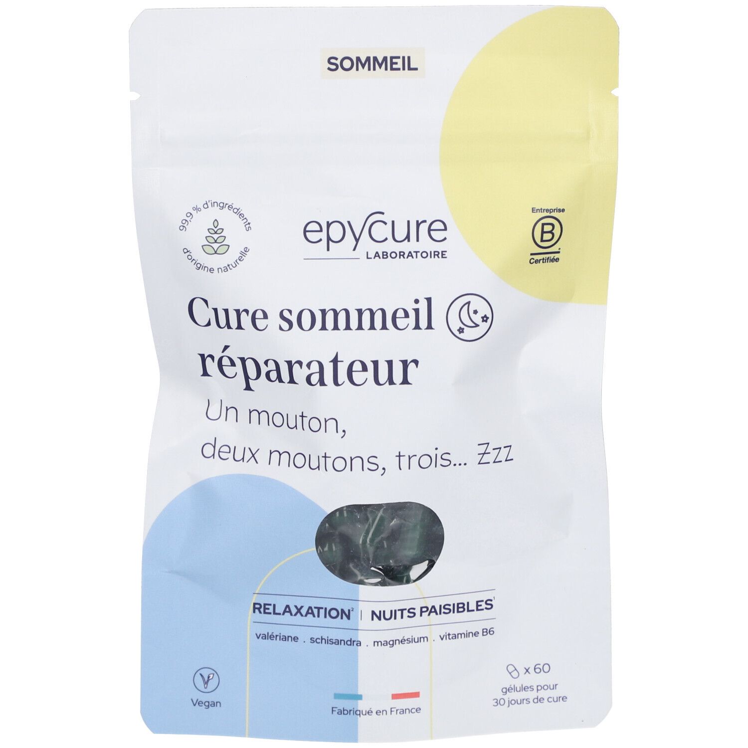 Epycure Sommeil Paisible Capsules Capsule(S) 60 pc(s)