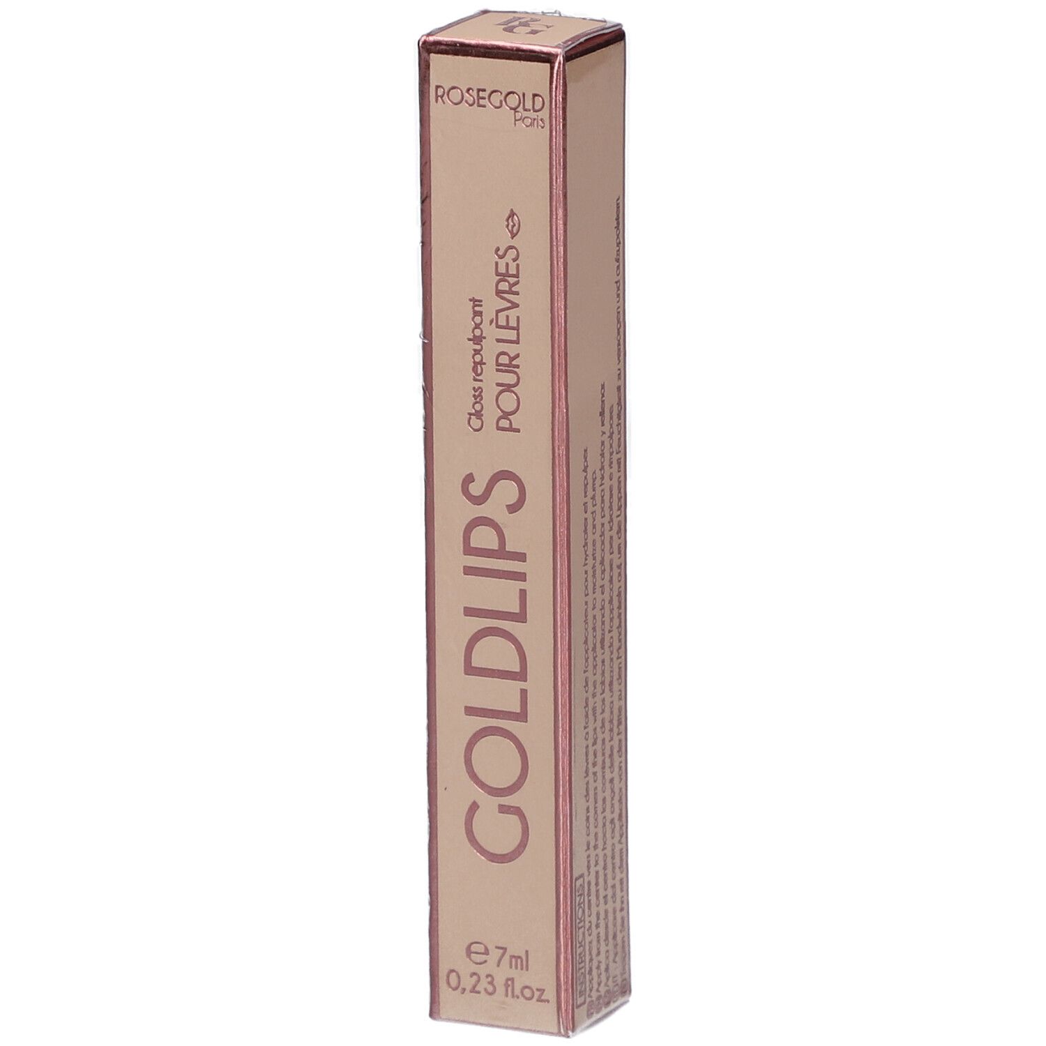 Rosegold Goldlips Gloss Repulpant Rouge(S) À Lèvres 7 Ml