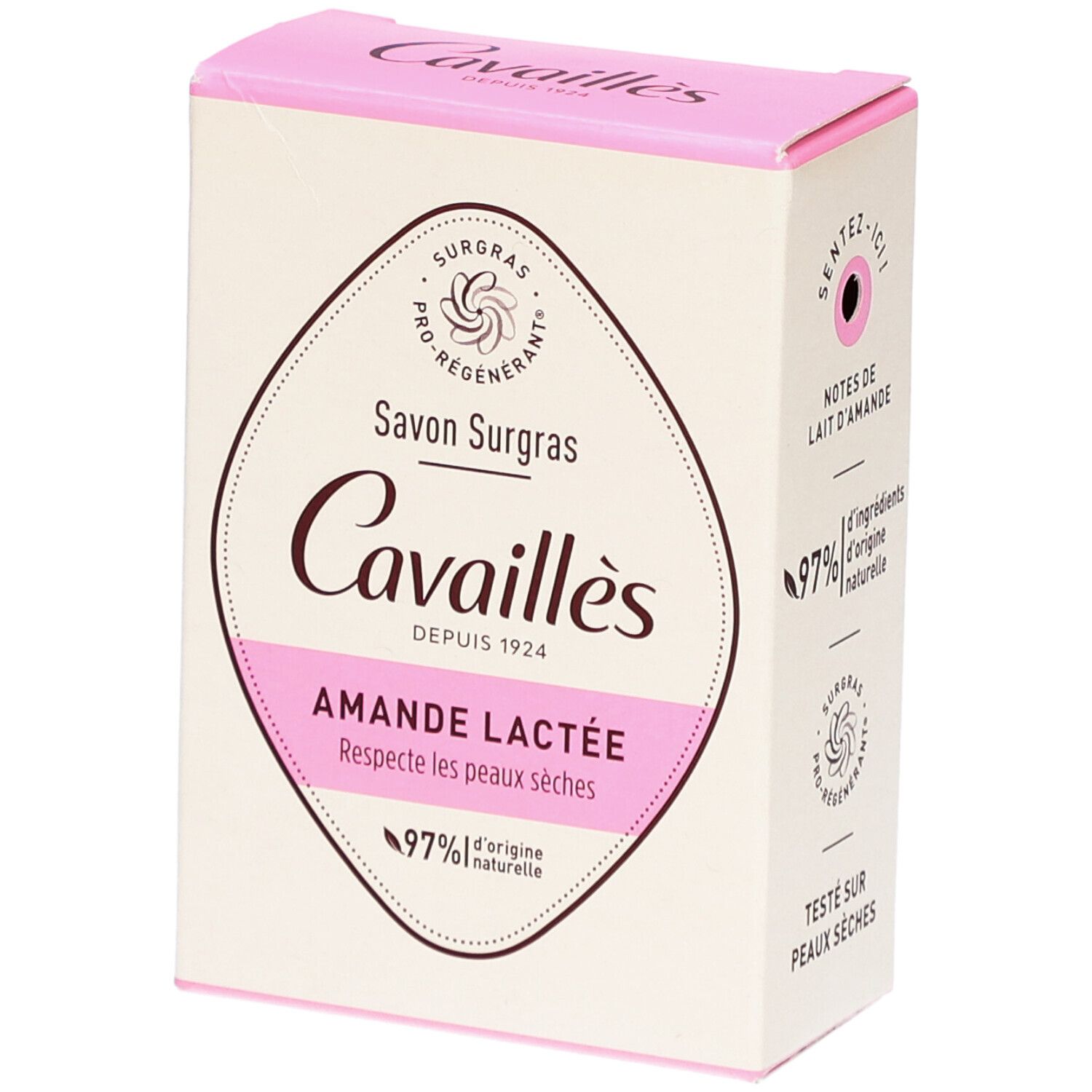 Cavaillès Cavailles Savon Surgras Amande Lactée 100 G
