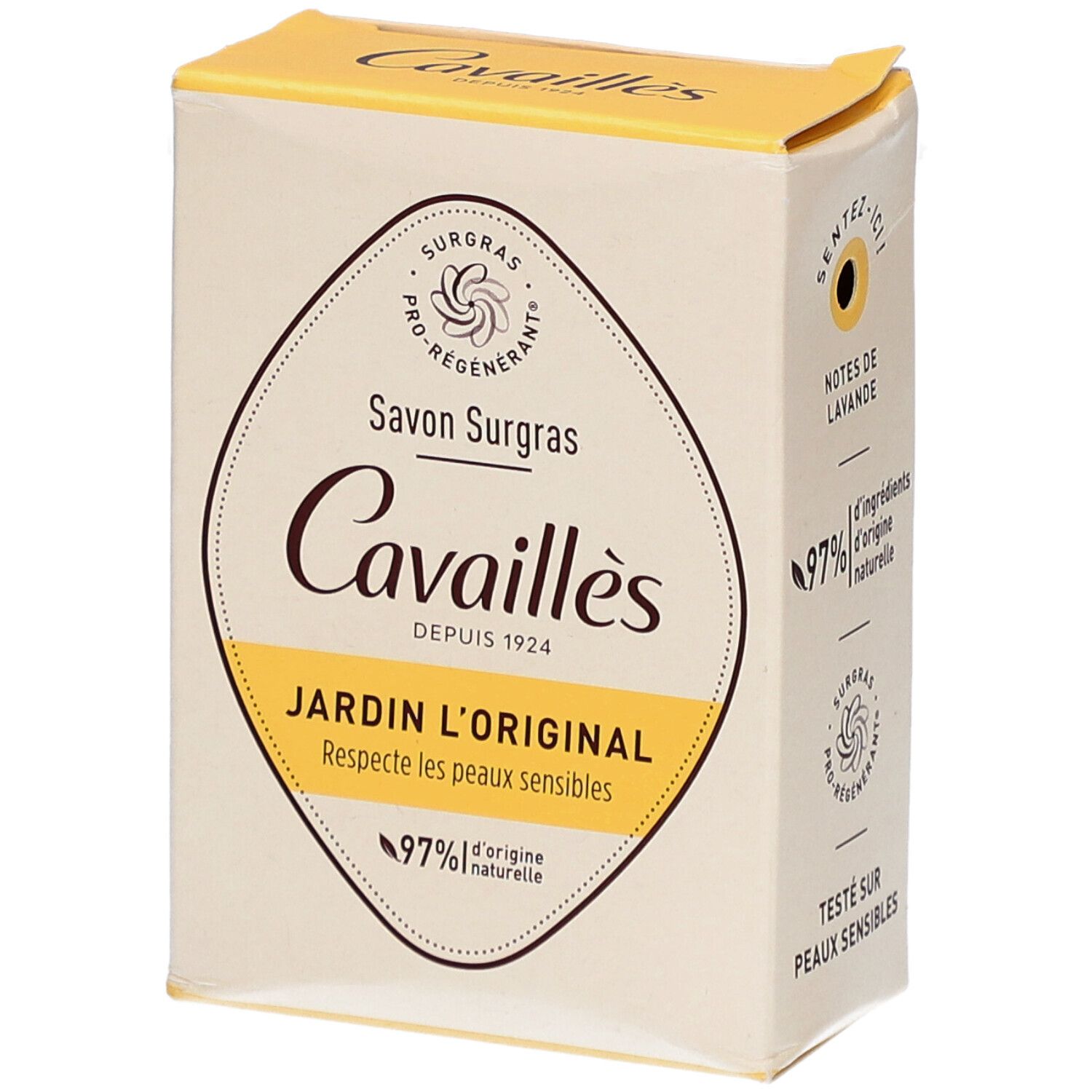 Cavaillès Cavailles Savon Surgras Jardin L'original 100 G