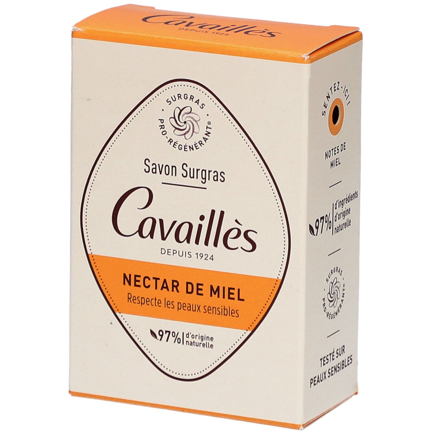Cavaillès Savon Surgras Nectar De Miel 100G - Image 2