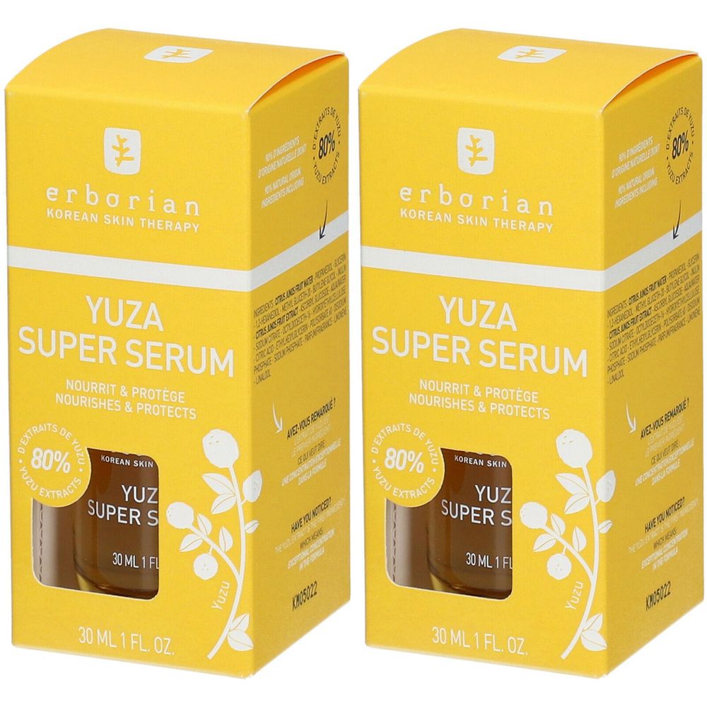 erborian Yuza Super Sérum - Sérum vitamine C 2x30 ml Sérum