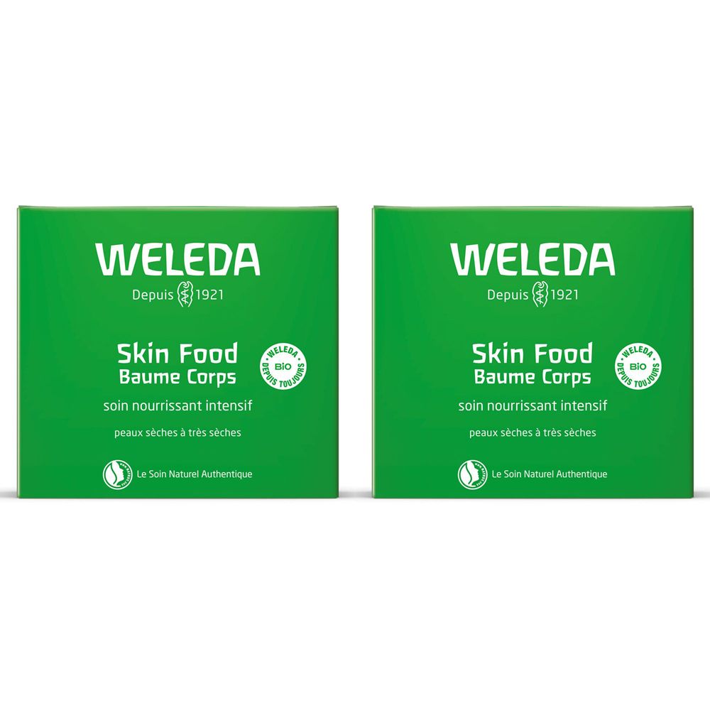 WELEDA Skin Food Baume Corps Bio 2x150 ml Baume