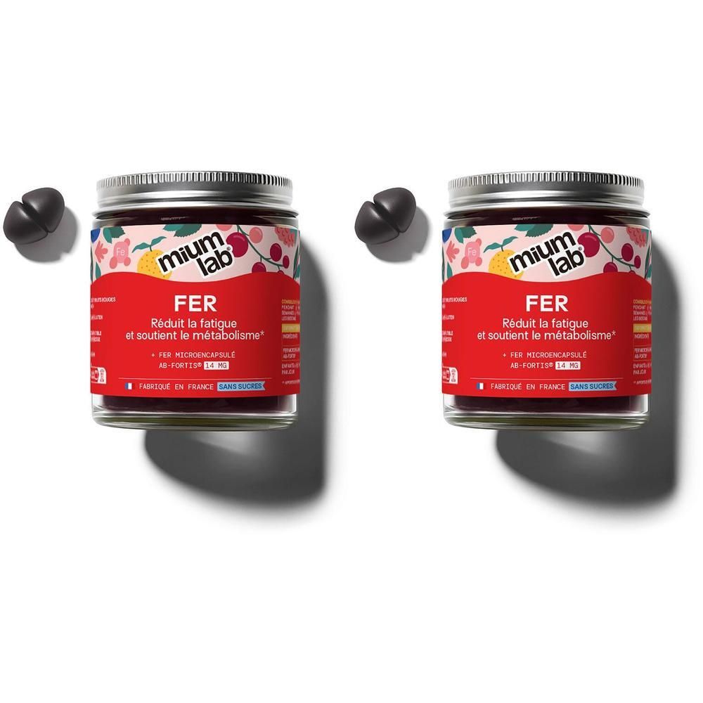 Mium Lab Gummies Fer 2x42 pc(s) Gummies