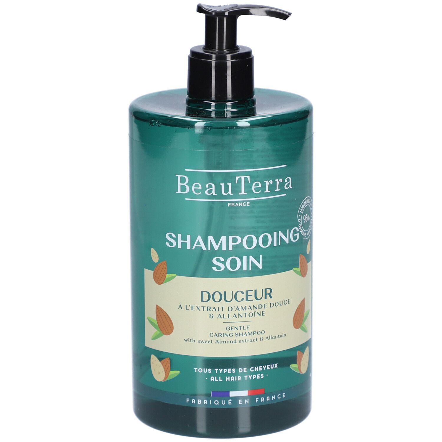 Beauterra Shampooing Soin Hydratant Cuir Chevelu Sensible 750 Ml