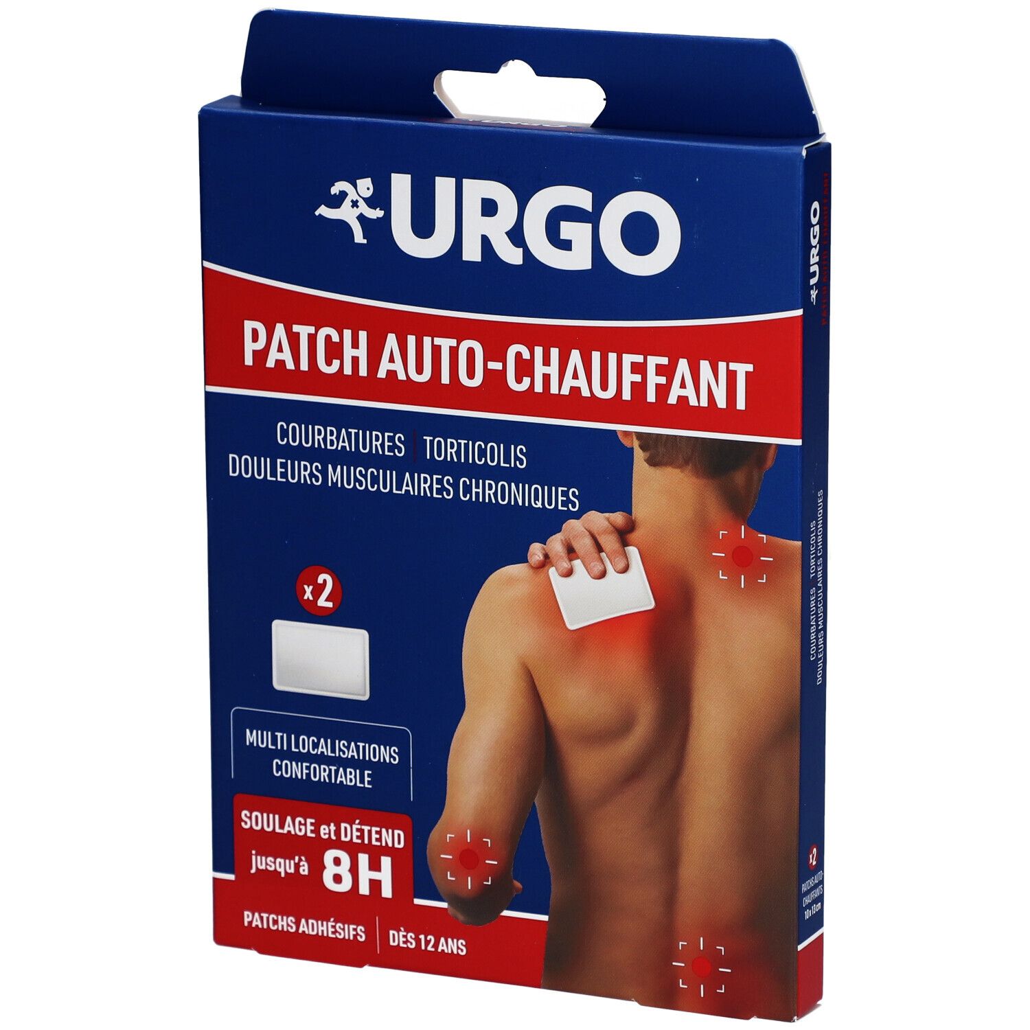 URGO Patch Auto-Chauffant 2 pc(s) Pansement(S)