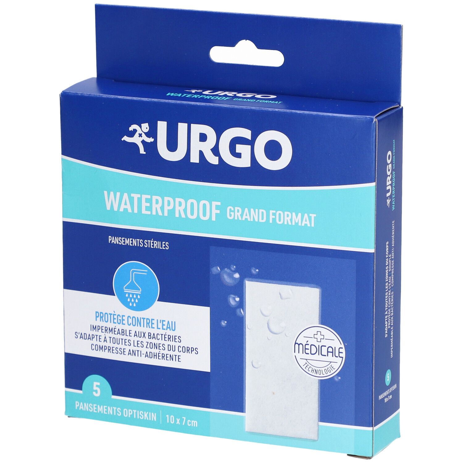 Urgo Waterproof Grand Format Pansement(S) 5 Pc(S)