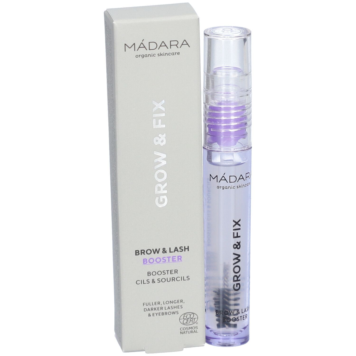 Madara Mádara Grow & Fix Sérum Cils Et Sourcils Stick(S) 4 Ml