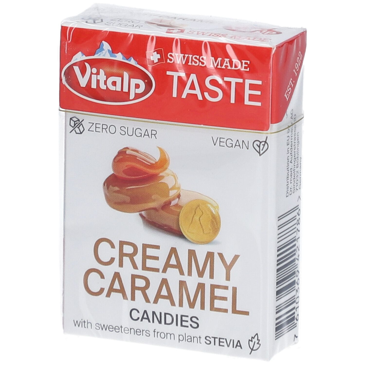 VITALP Bonbons sans sucre Creamy Caramel 25 g Bonbon(S)