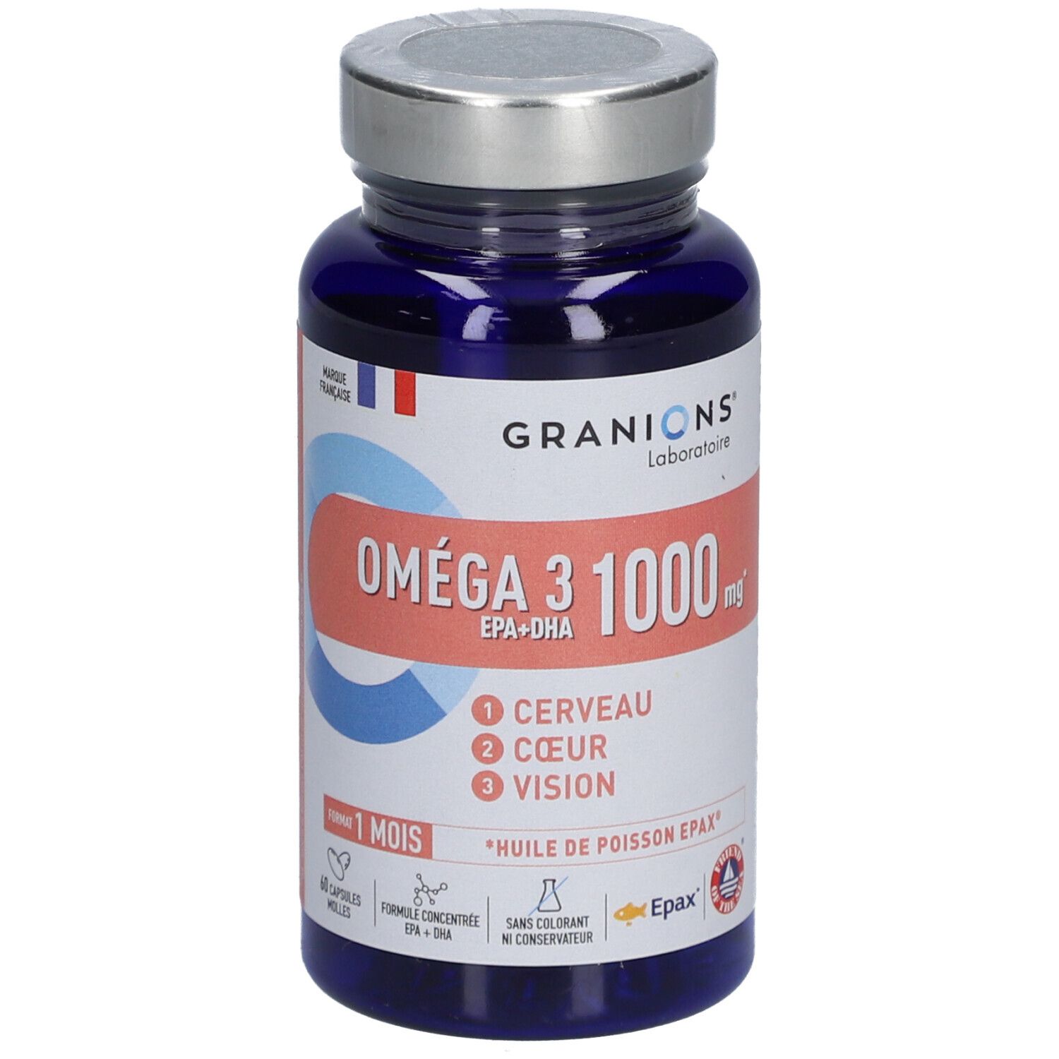 Granions Oméga 3 1000Mg 60Caps 31000Mg - Image 3