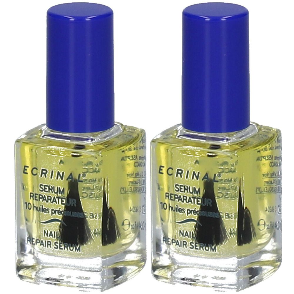 Ecrinal Sérum réparateur aux 10 huiles précieuses Concentré 2x10 ml