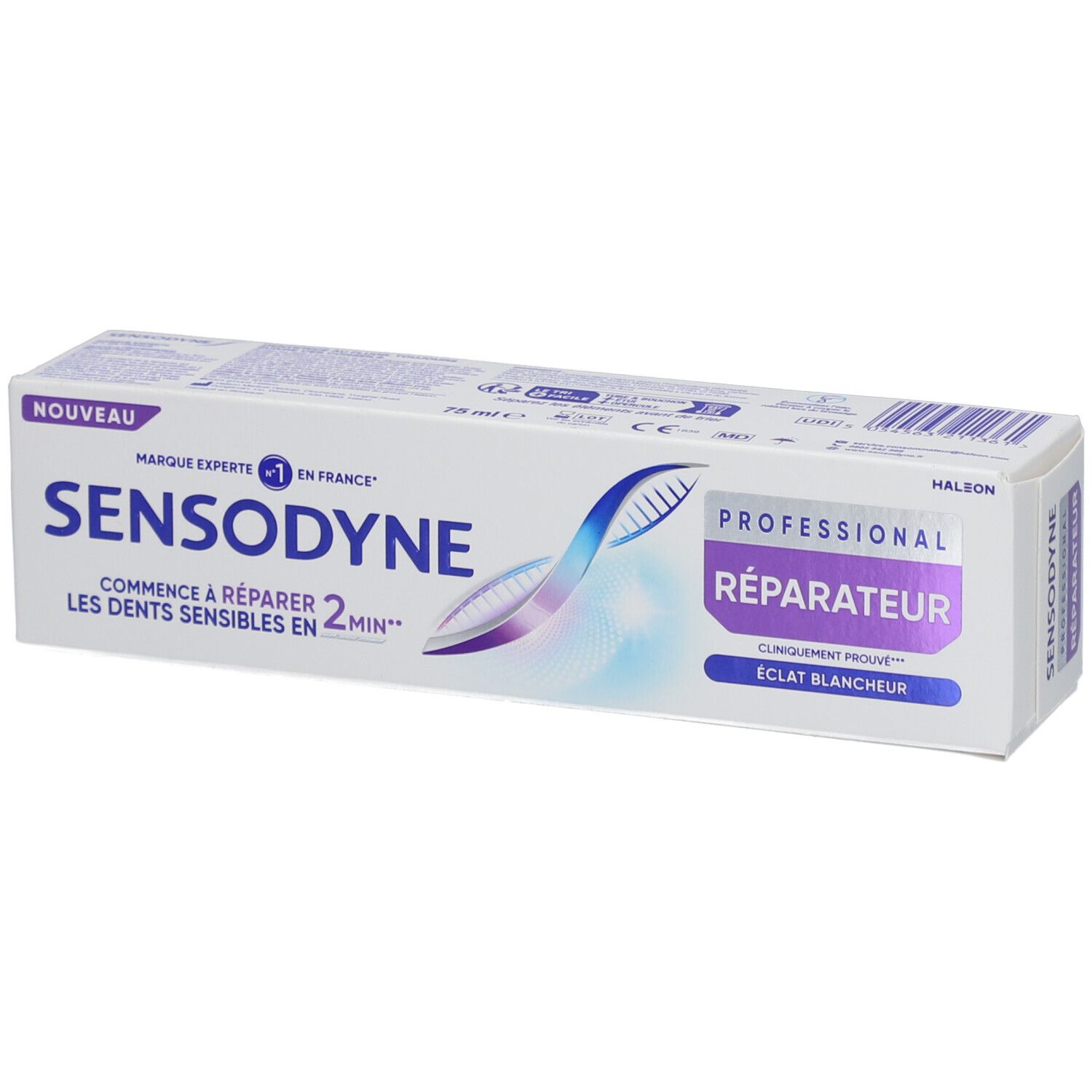SENSODYNE Dentifrice Professionnel Réparateur Eclat Blancheur 75 ml Dentifrice(S)