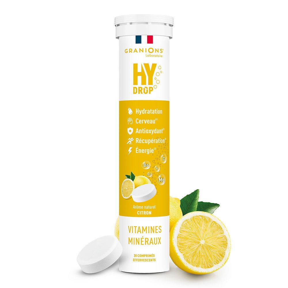 Granions Hydrop Comprimés Effervescents - Hydratation Optimale Comprimés Effervescents 20 Pc(S) Enfants