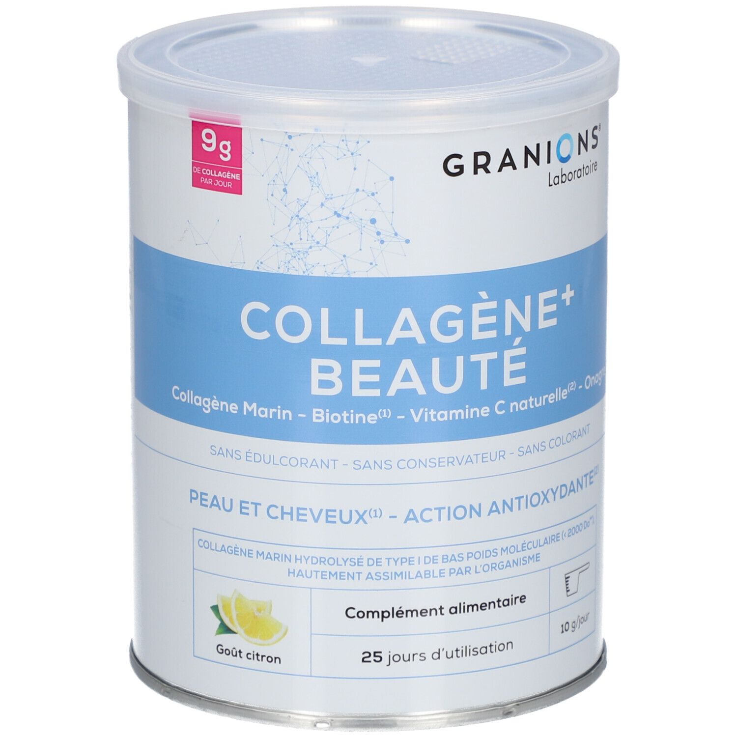 Pdm To Be Maintained Granions Collagène + Beauté Goût Citron Poudre Pour La Préparation D'une Solution 255 G