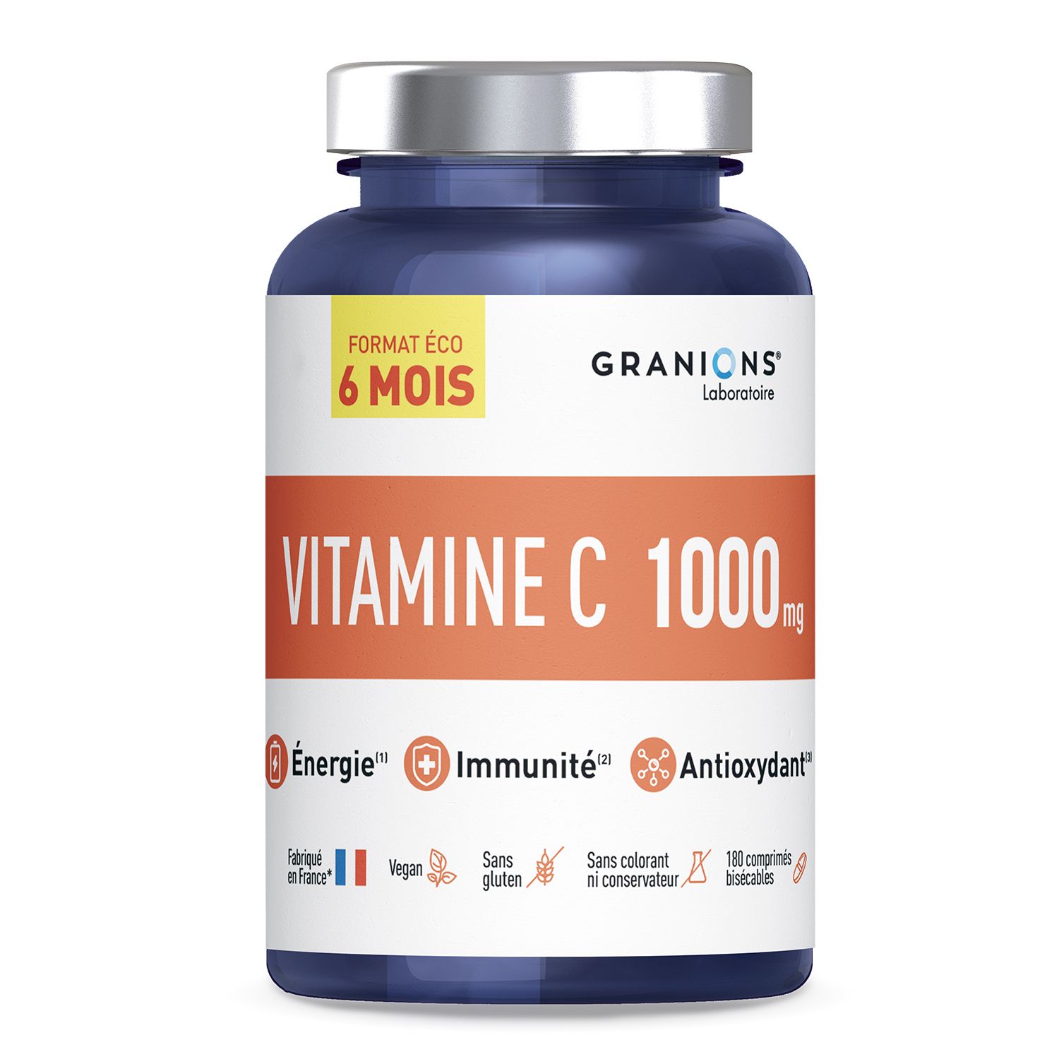 Granions Vitamine C 180 Comprimés 1000Mg - Image 2