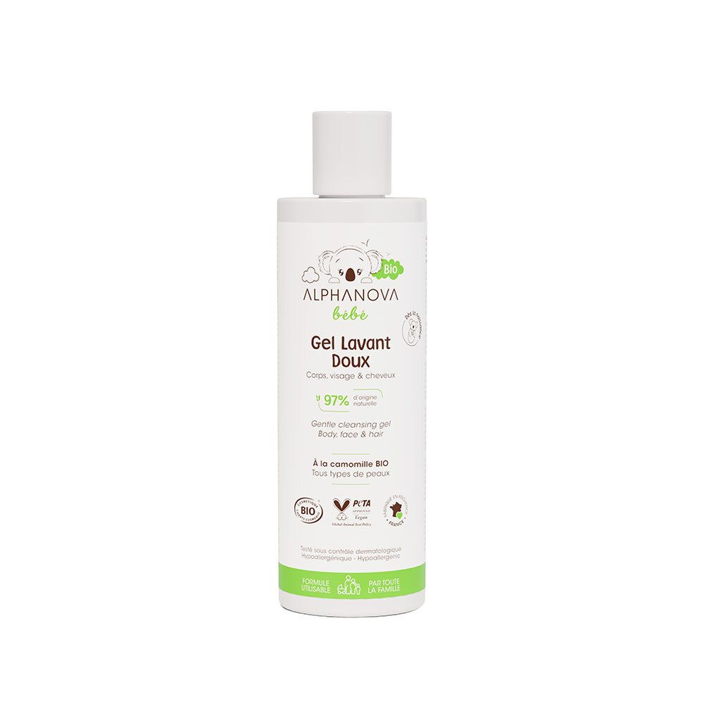 Alphanova Bébé Gel Lavant Doux Gel(S) 200 Ml Nourrisson
