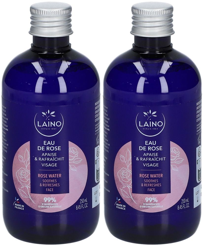LAINO Eau de Rose Solution(S) 2x250 ml
