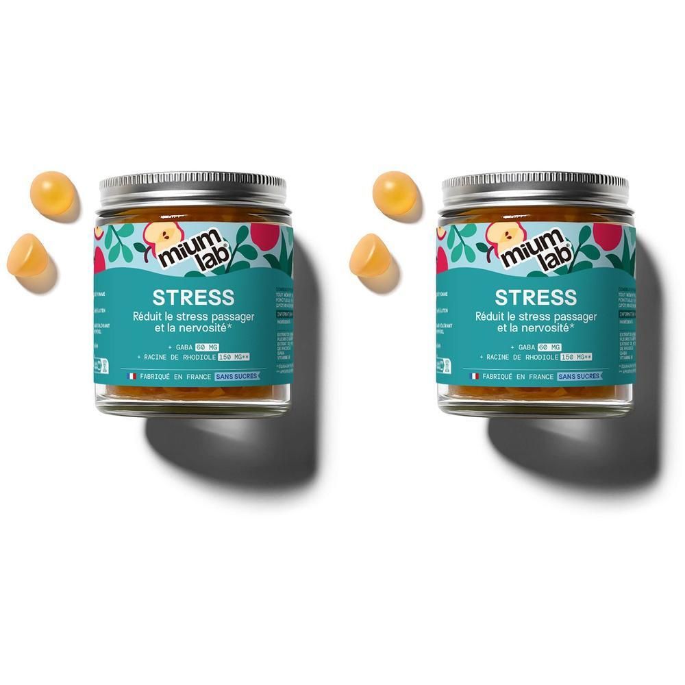 Mium Lab Gummies Stress 2x42 pc(s)
