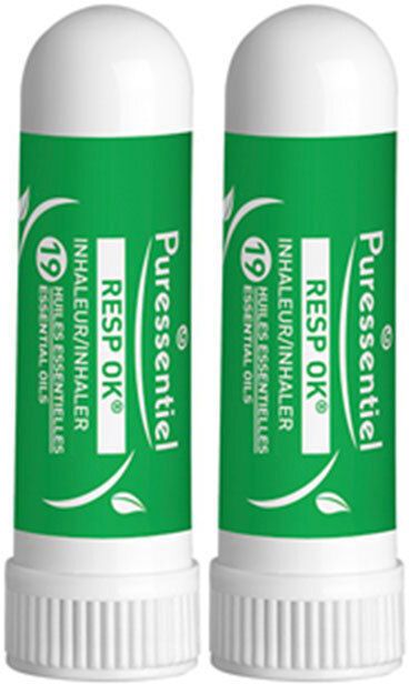 PURESSENTIEL Resp OK diffuseur d'huiles essentielles aux 19 huiles essentielles 2x1 ml Stick(S)