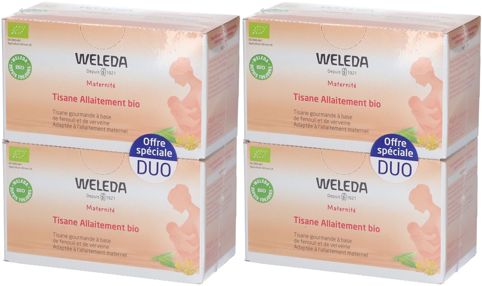 WELEDA Tisane Allaitement Bio 2x20 pc(s) Sachet(S)