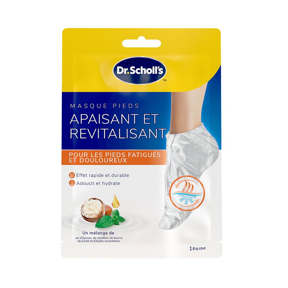 DR.SCHOLL'S Masque Pieds Apaisant et Revitalisant Baume Pour Les 1 pc(s)