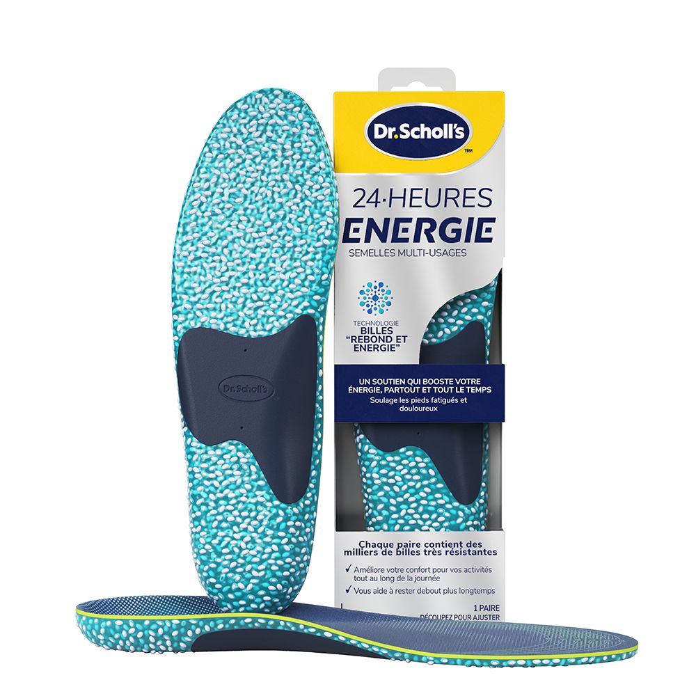 DR.SCHOLL'S Semelles Multi Usages 24 Heures Energie 1 pc(s) Accessoire(S)