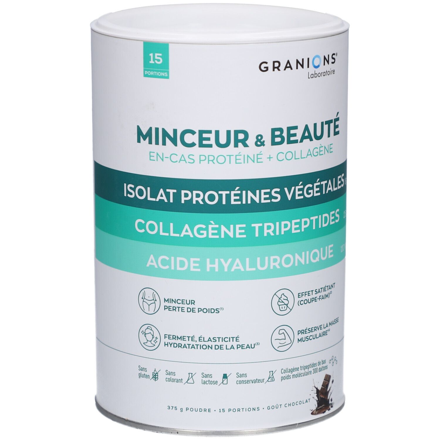 Granions Protéine Végétale Minceur Beauté Poudre Pour La Préparation D'une Solution 375 G