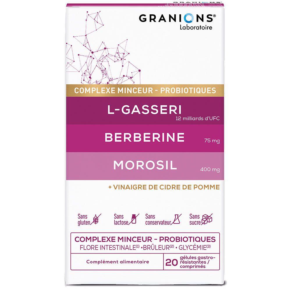 Granions Complexe Minceur - Probiotiques Emballage(S) Combi 40 Pc(S) Enfants